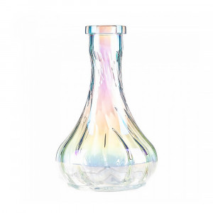 Колба для кальяна Капля - Рифленый Перламутр (Drops) 28см