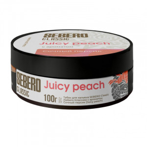 Табак для кальяна Sebero Classic - Juicy Peach (Сочный персик) 100г