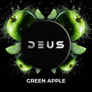Табак для кальяна Deus - Green Apple (Зеленое яблоко) 30г