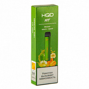 Электронная сигарета HQD HIT 1600 - Яблоко Манго Груша