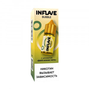 Жидкость Inflave Bubble - Дыня Ананас Мята 30мл 20мг