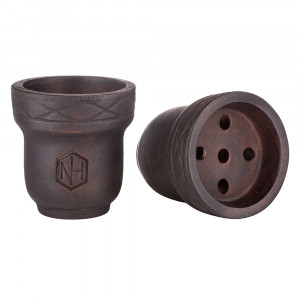 Чаша для кальяна NJN Hookah - Rush Красная глина, молочение