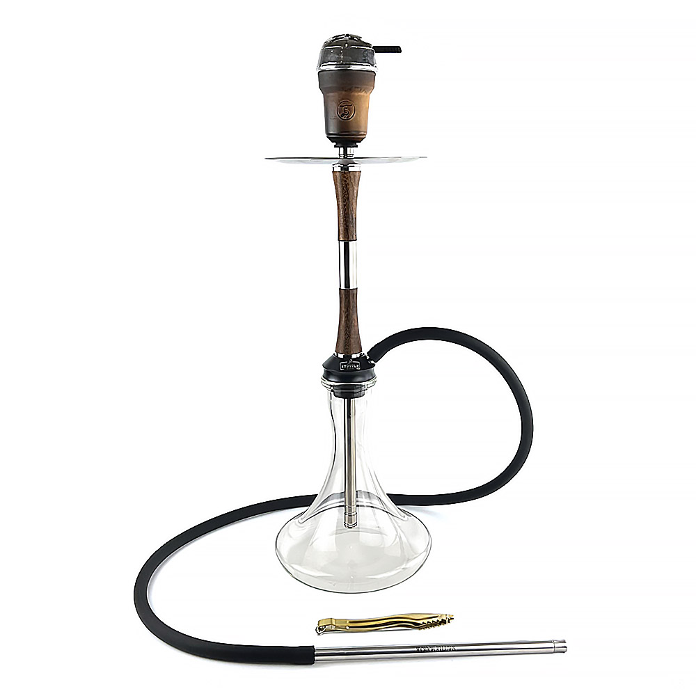 Кальян Shuttle - Wood (Nut) 63см (Полный комплект)