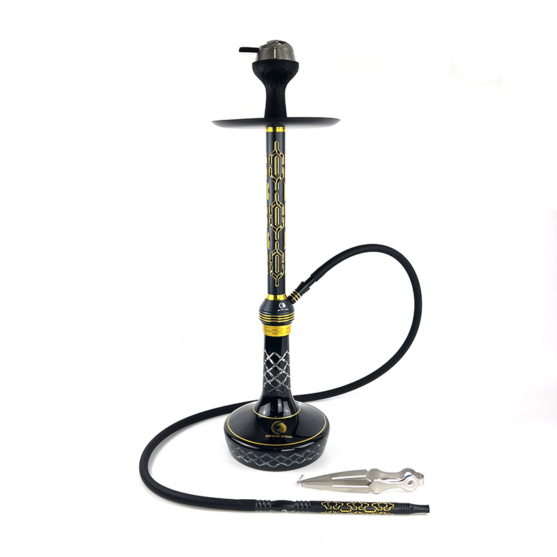 Кальян Seven Star - E-72B Black-Gold