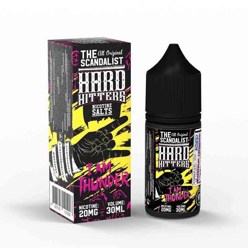 Жидкость The Scandalist Hardhitters - I am Thunder 30 мл 20 мг Strong (Прохладный грейпфрутовый лимонад)
