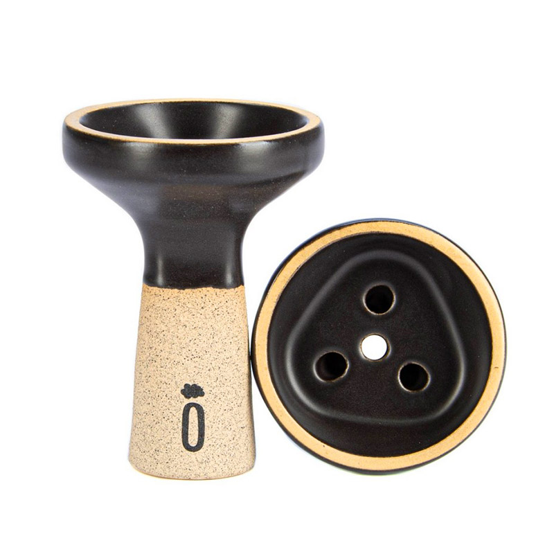 Чаша для кальяна Облако Trio Black - Черный матовый (Прямоток)