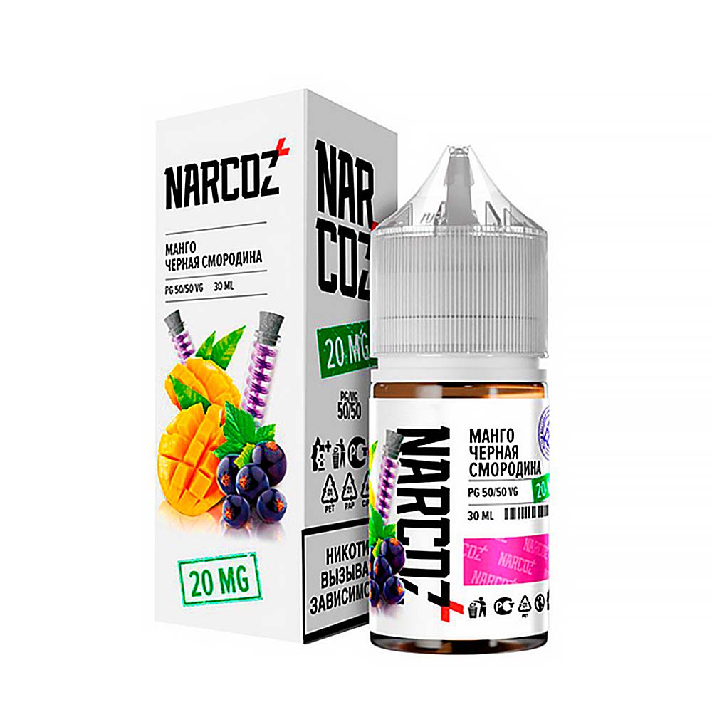 Жидкость NARCOZ Strong - Манго Черная смородина 30мл 50мг