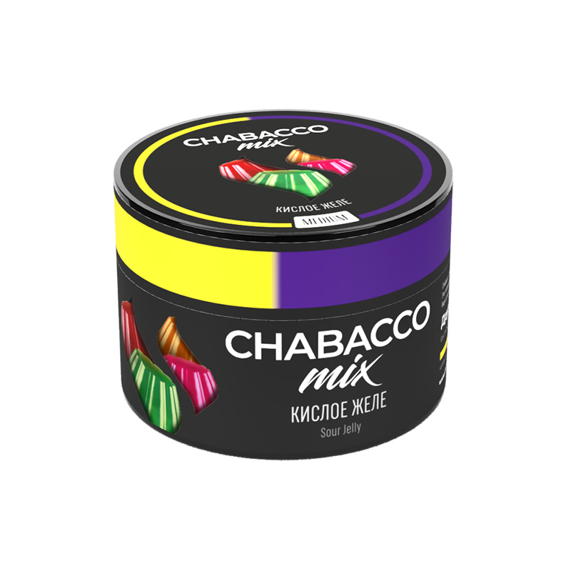 Смесь Chabacco Mix MEDIUM 50г - Кислое желе (Sour Jelly)