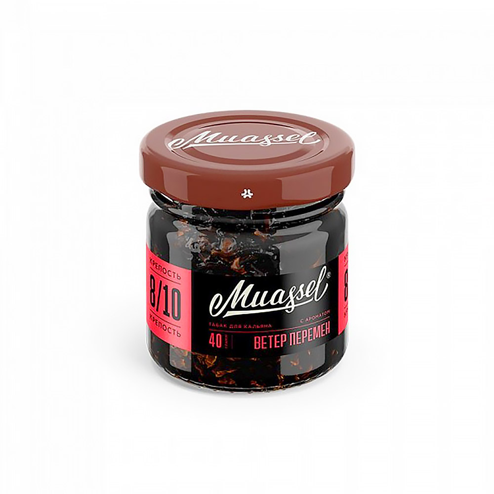 Табак для кальяна Muassel Extra Strong - Ветер Перемен (Арбуз Лед) 40г