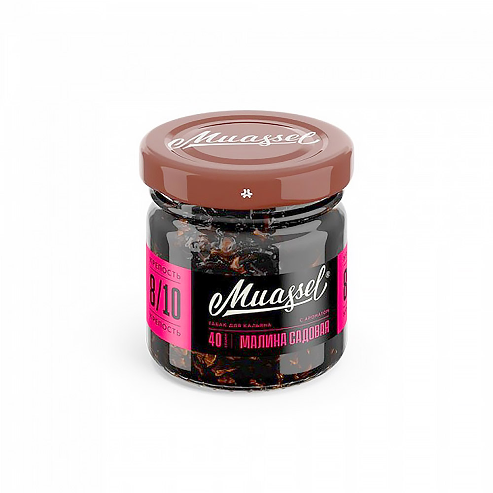 Табак для кальяна Muassel Extra Strong - Малина садовая 40г