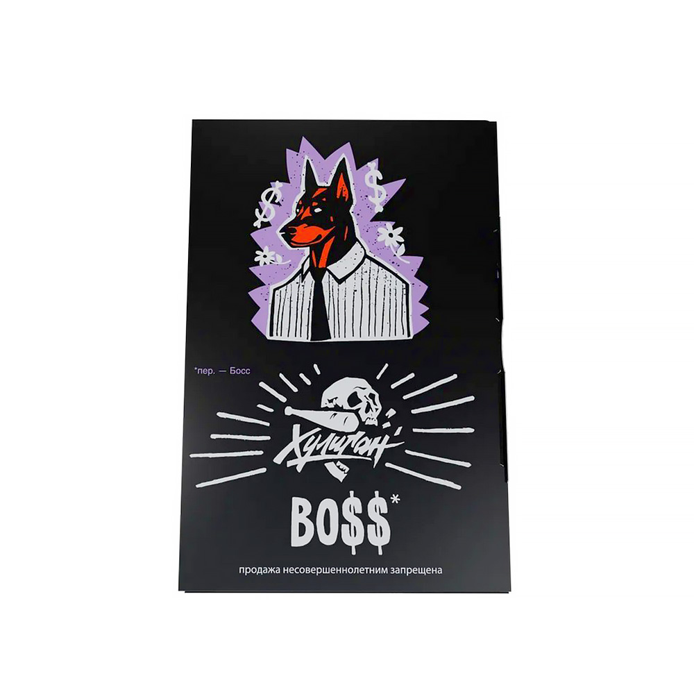 Табак для кальяна Хулиган - BOSS (Цветочный виски) 25г