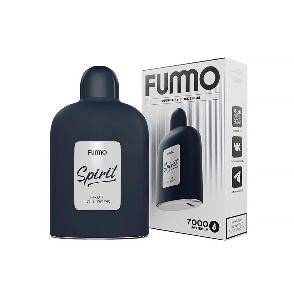 Электронная сигарета FUMMO SPIRIT 7000 - Фруктовые леденцы
