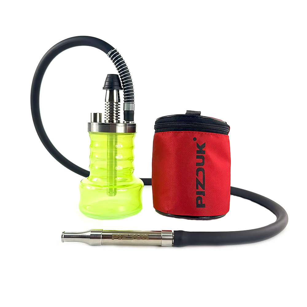 Кальян Pizduk Hookah - LITE Red-bag (Салатовая колба) 20см