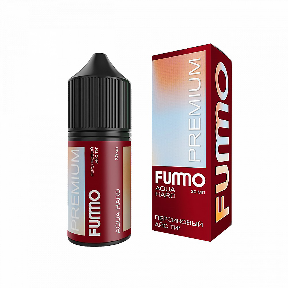 Жидкость Fummo Aqua HARD - Персиковый ледяной чай 30мл 20мг