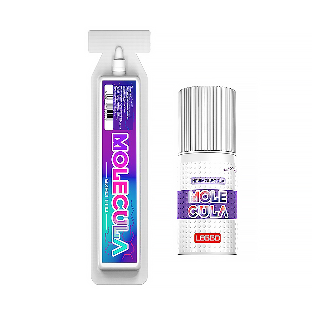 Ароматизатор MOLECULA x Leggo - Виноград 27мл 20мг
