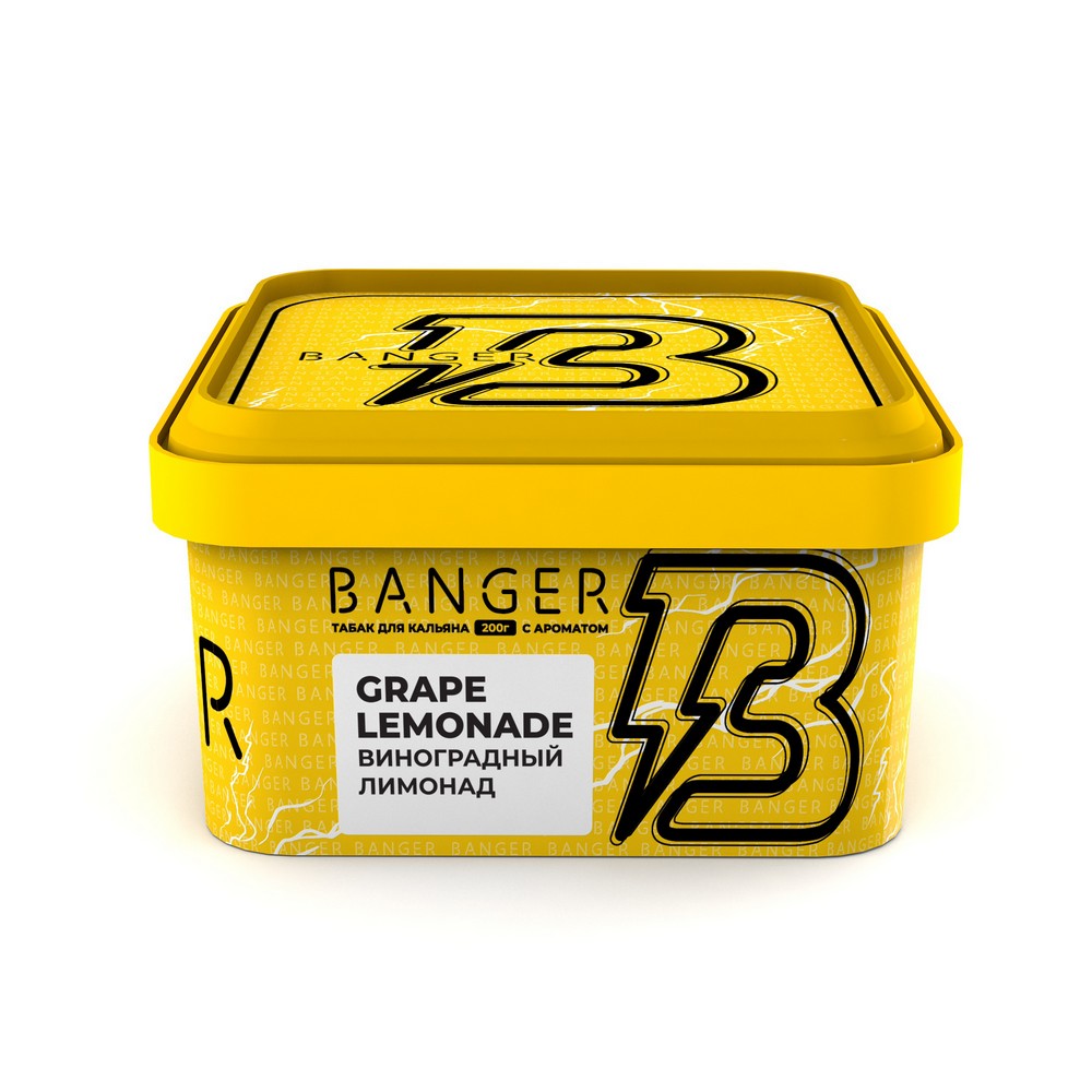 Табак для кальяна Banger - Grape Lemonade (Виноградный лимонад)